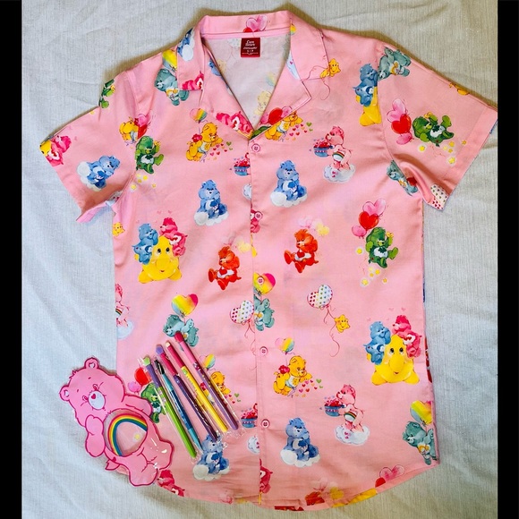Care Bears Button Up Shirt - Picture 2 of 10